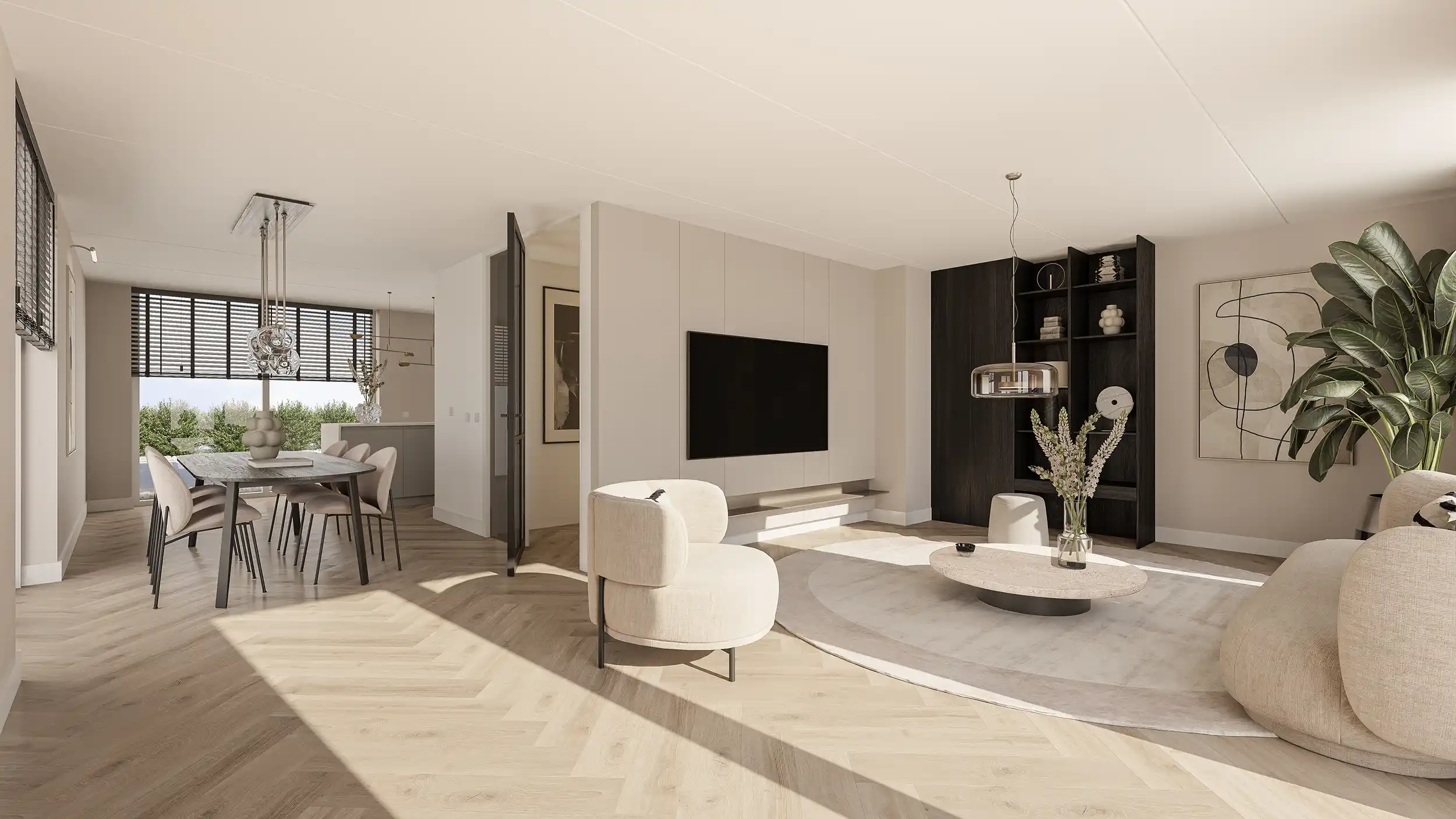 Langeweg Interieur Vrijstaande Woning Hotel Chique HR